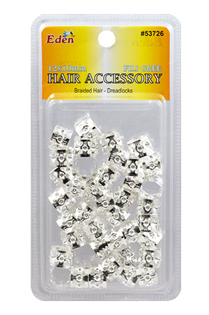 EDEN FILLIGREE TUBE HAIR ACCESSORIES 10MM , 12MM